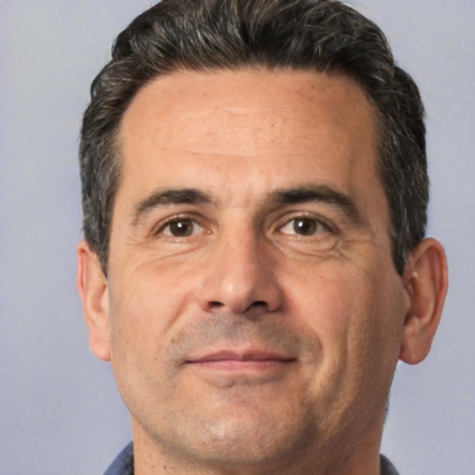 Retrato del instructor Fermín Rosales